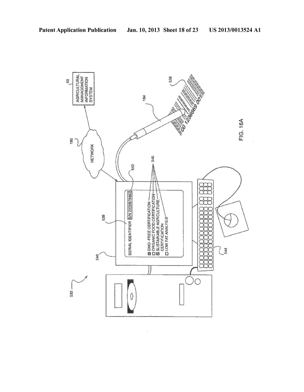 METHOD AND APPARATUS FOR AUTOMATIC CERTIFICATION PROCESS FOR FOOD PRODUCTS - diagram, schematic, and image 19