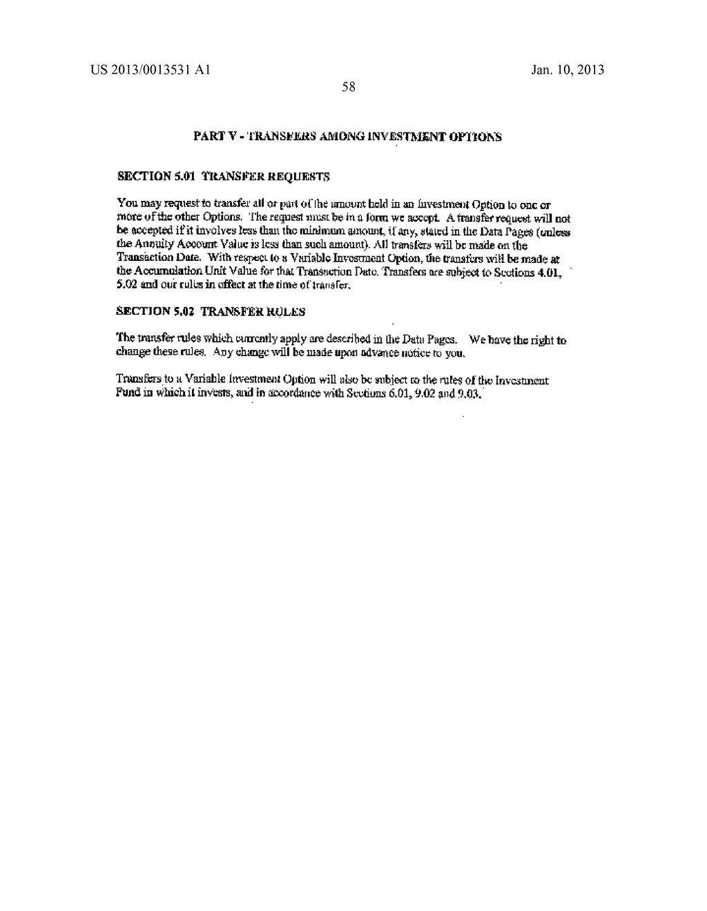 SYSTEM AND METHOD FOR PROVIDING A MARKET-BACKED ANNUITY WITH VARIABLE     SEGMENT TERMS AND AUTOMATIC ROLLOVER - diagram, schematic, and image 68