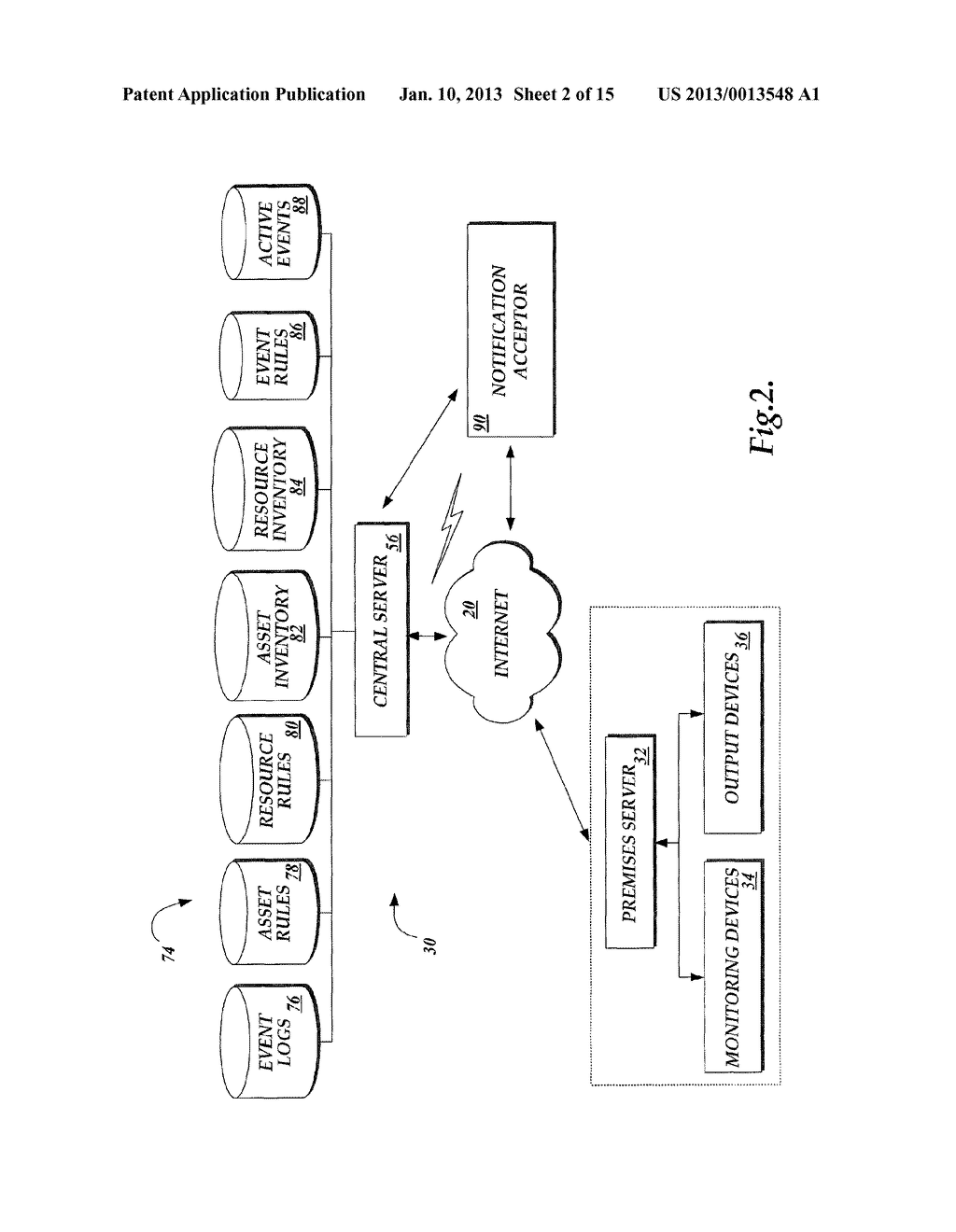 SYSTEM AND METHOD FOR PROVIDING CONFIGURABLE SECURITY MONITORING UTILIZING     AN INTEGRATED INFORMATION SYSTEM - diagram, schematic, and image 03