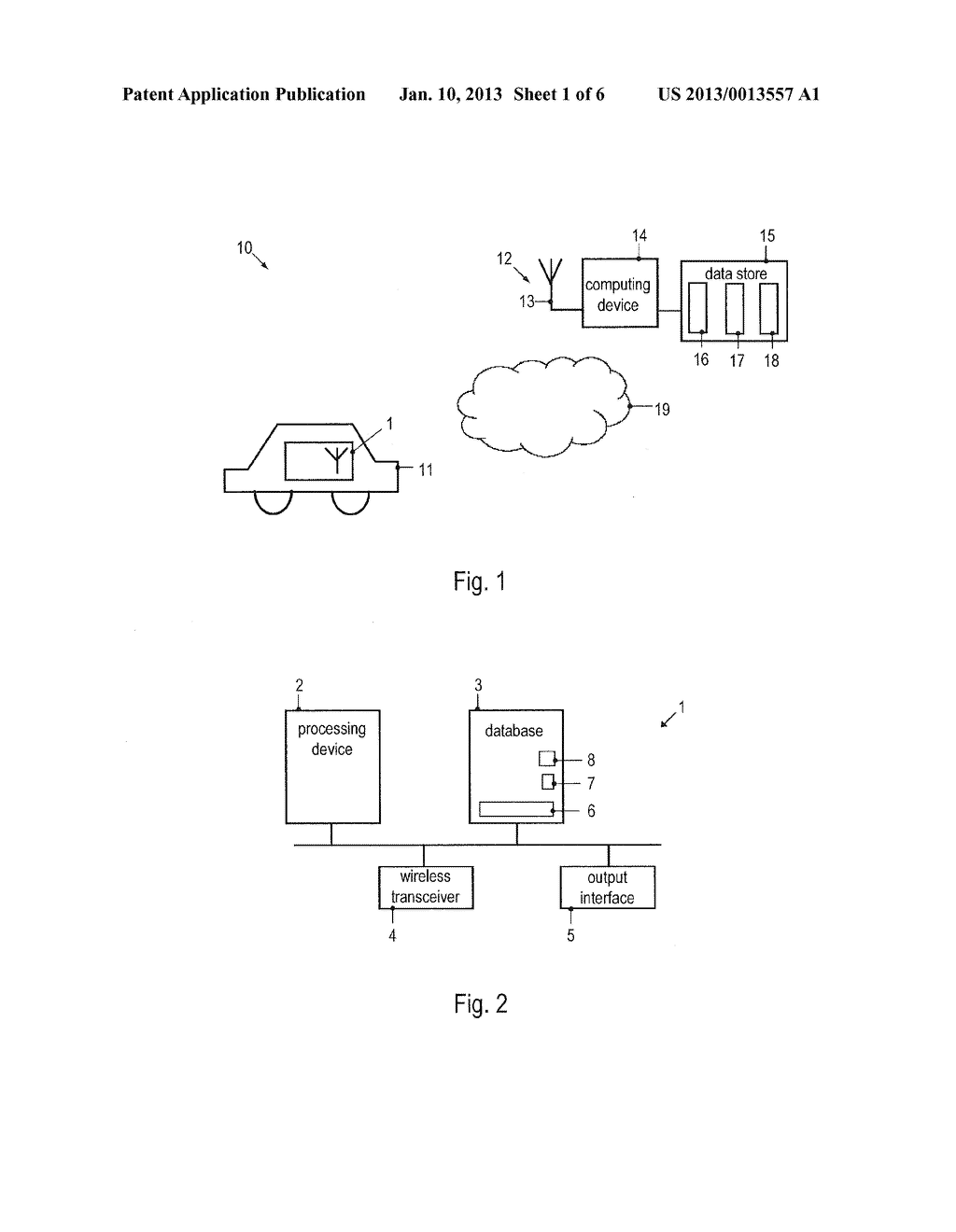 METHOD OF UPDATING A DATABASE OF A NAVIGATION DEVICE AND NAVIGATION DEVICE - diagram, schematic, and image 02