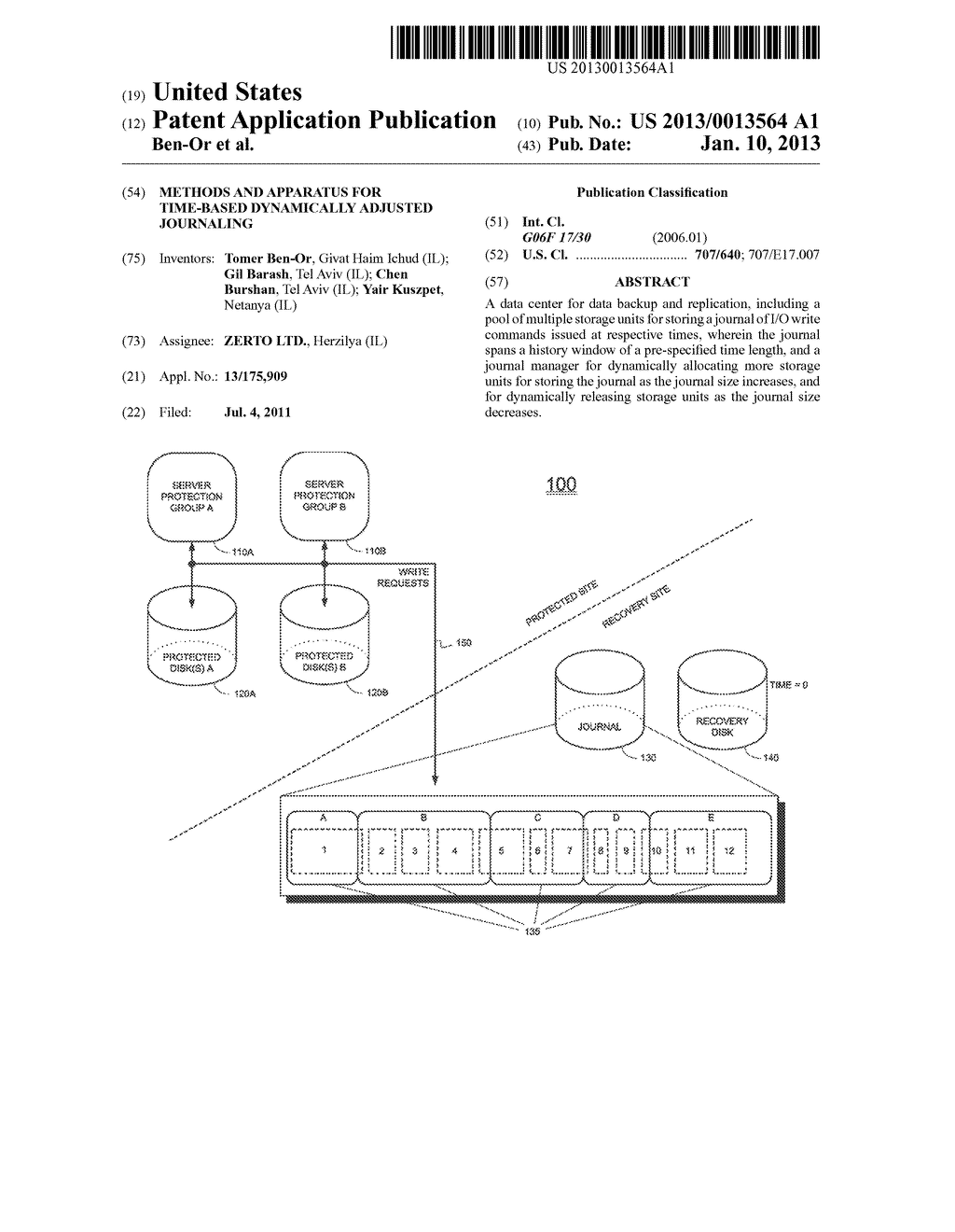 METHODS AND APPARATUS FOR TIME-BASED DYNAMICALLY ADJUSTED JOURNALING - diagram, schematic, and image 01