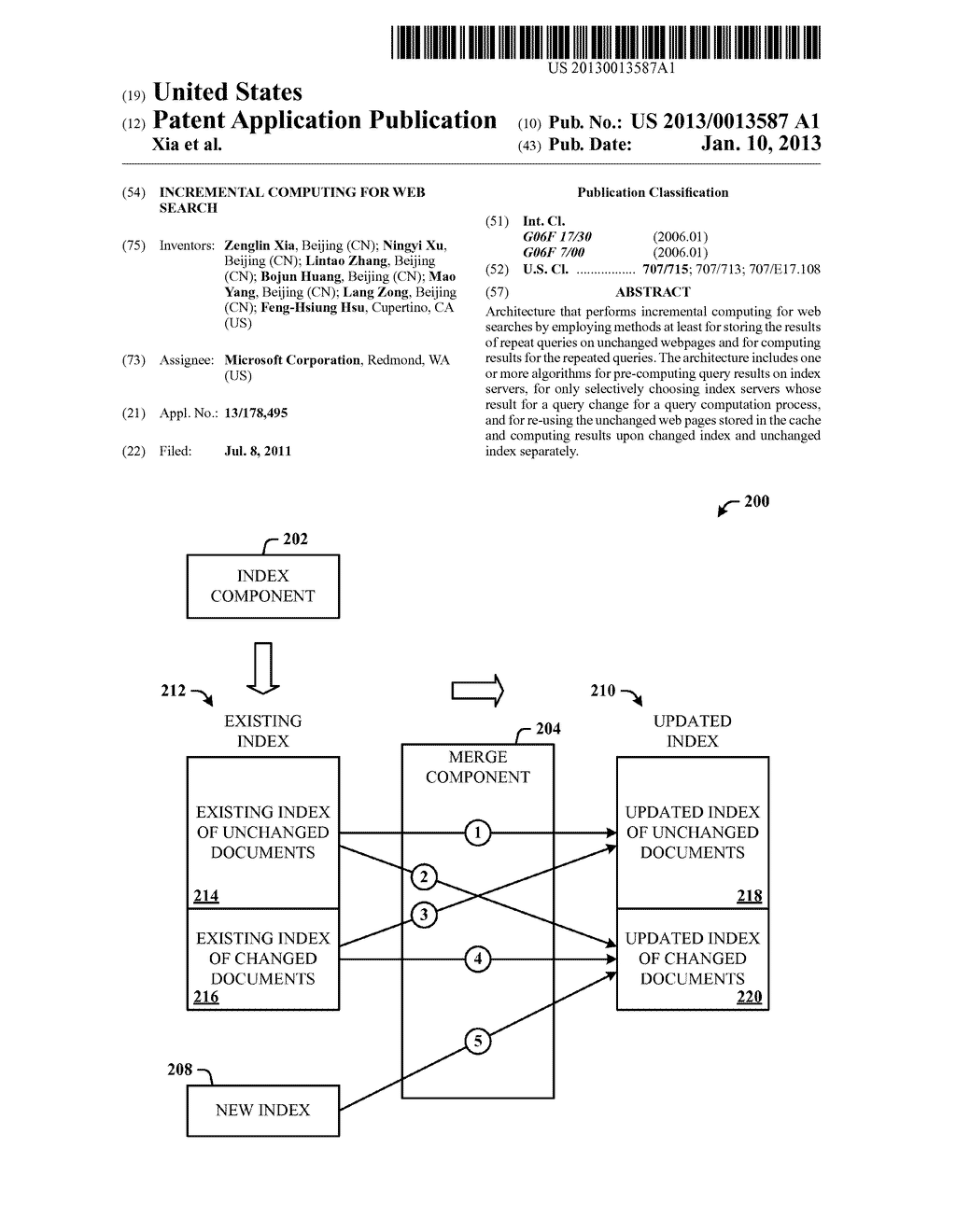 INCREMENTAL COMPUTING FOR WEB SEARCH - diagram, schematic, and image 01