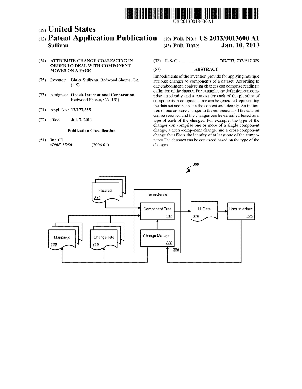 ATTRIBUTE CHANGE COALESCING IN ORDER TO DEAL WITH COMPONENT MOVES ON A     PAGE - diagram, schematic, and image 01