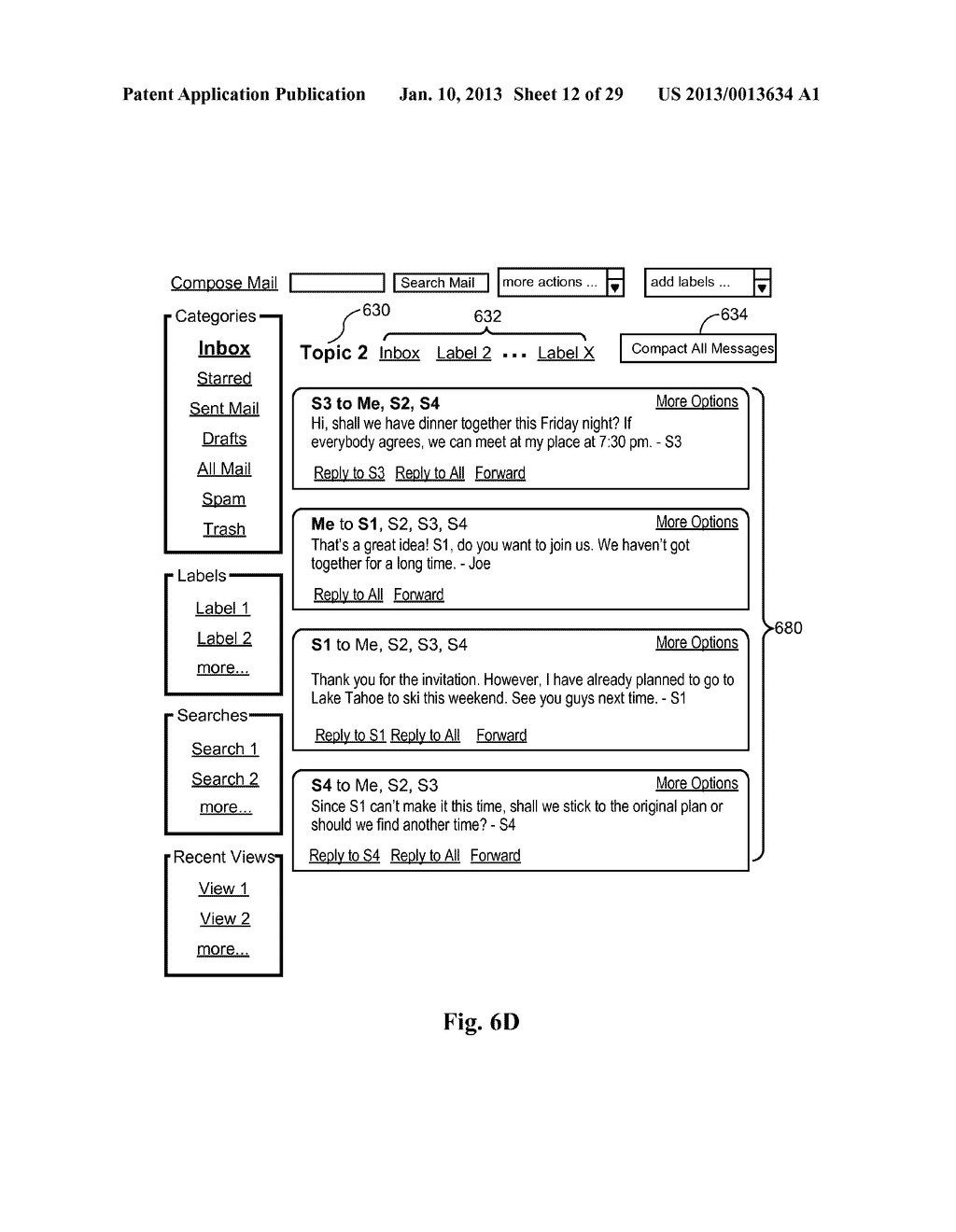 Retrieving Conversations That Match a Search Query - diagram, schematic, and image 13