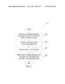 METHOD AND SYSTEM FOR PROCESSING QUERIES INITIATED BY USERS OF MOBILE     DEVICES diagram and image