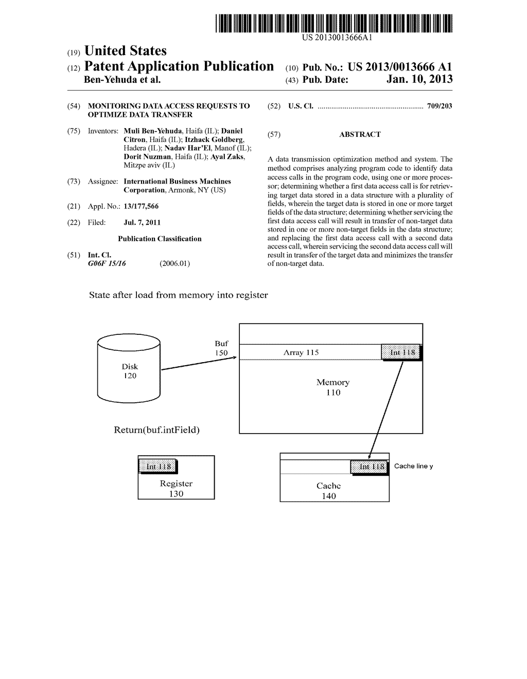 MONITORING DATA ACCESS REQUESTS TO OPTIMIZE DATA TRANSFER - diagram, schematic, and image 01