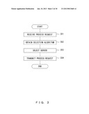 INFORMATION PROCESSING APPARATUS, SERVER SELECTING METHOD AND RECORDING     MEDIUM diagram and image