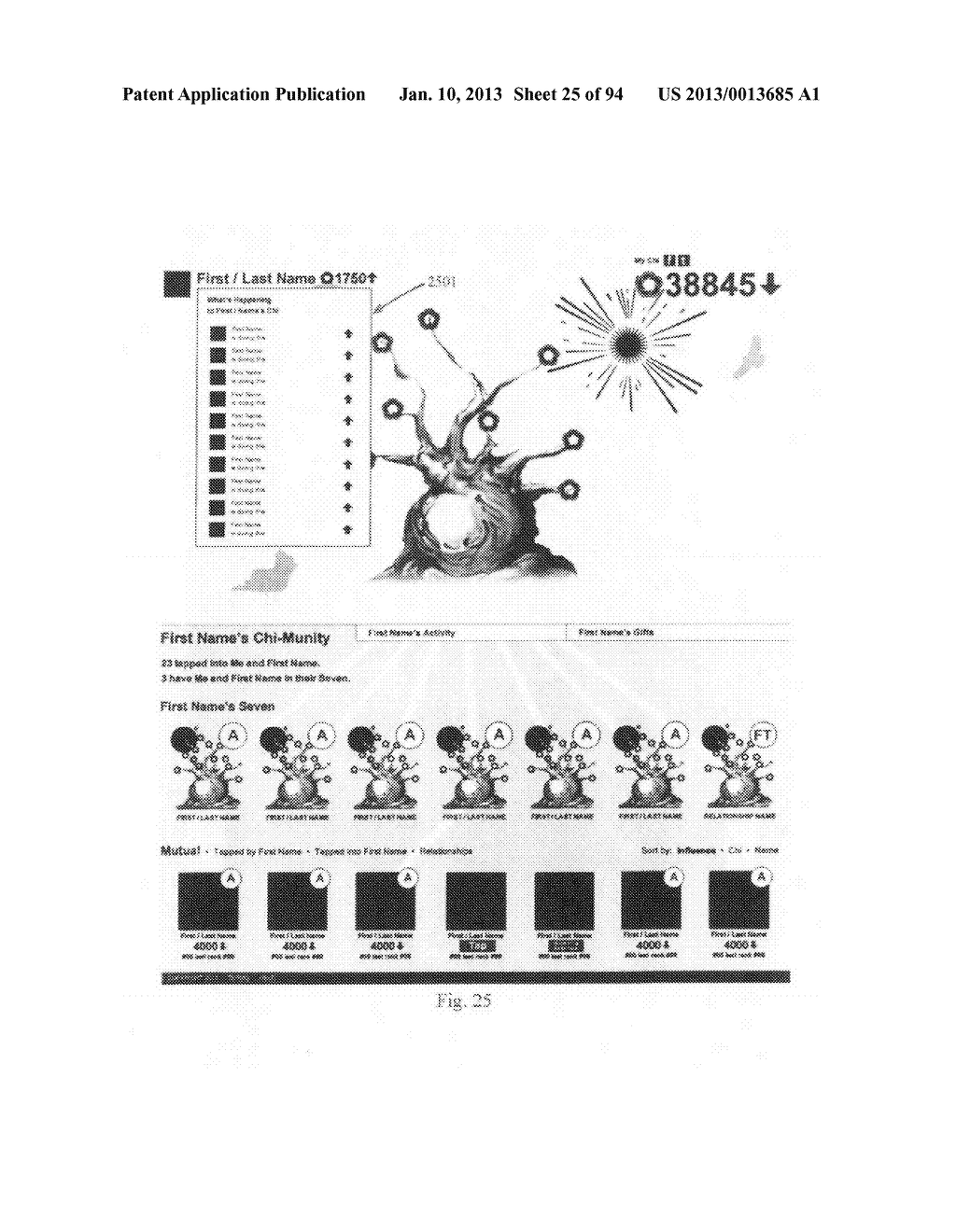 Social Networking Environment with Representation of a Composite Emotional     Condition for a User and/or Group of Users - diagram, schematic, and image 26