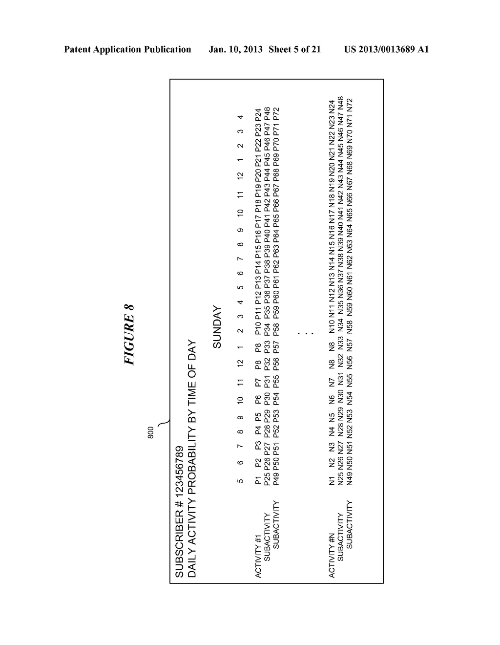 Method of conducting operations for a social network application including     activity list generation - diagram, schematic, and image 06