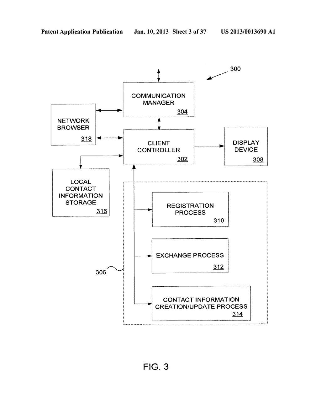 Method and System for Controlled Distribution of Information Over a     Network - diagram, schematic, and image 04