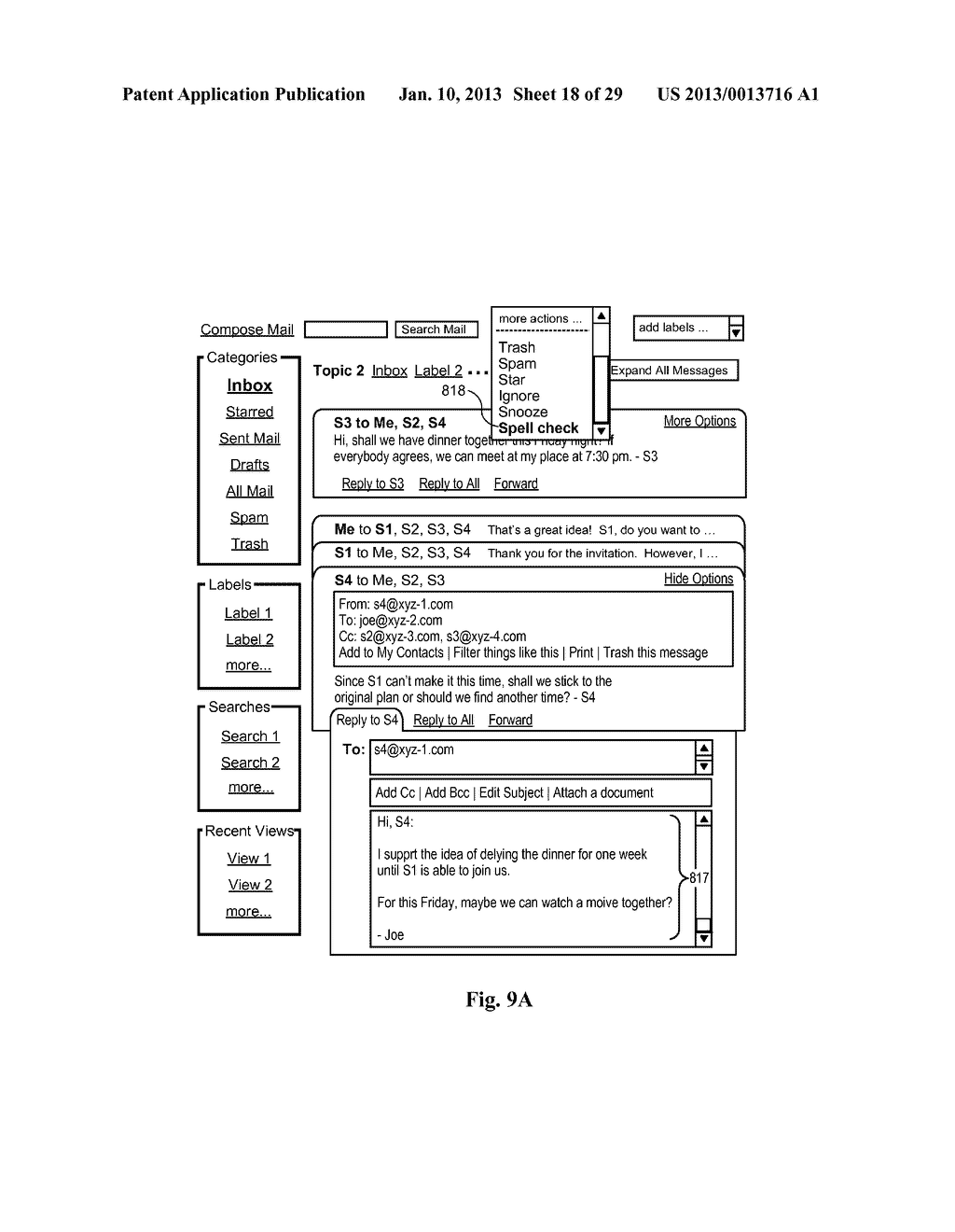 Labeling Messages with Conversation Labels and Message Labels - diagram, schematic, and image 19