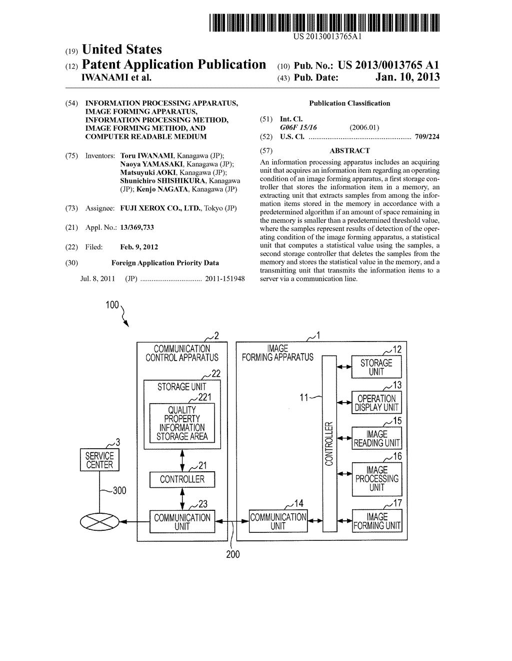 INFORMATION PROCESSING APPARATUS, IMAGE FORMING APPARATUS, INFORMATION     PROCESSING METHOD, IMAGE FORMING METHOD, AND COMPUTER READABLE MEDIUM - diagram, schematic, and image 01