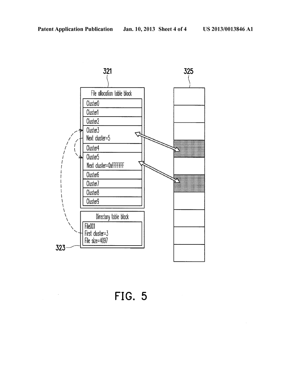 METHOD FOR STORING DATA AND ELECTRONIC APPARATUS USING THE SAME - diagram, schematic, and image 05