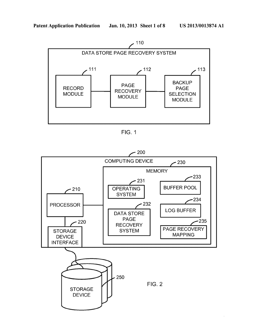 DATA STORE PAGE RECOVERY - diagram, schematic, and image 02