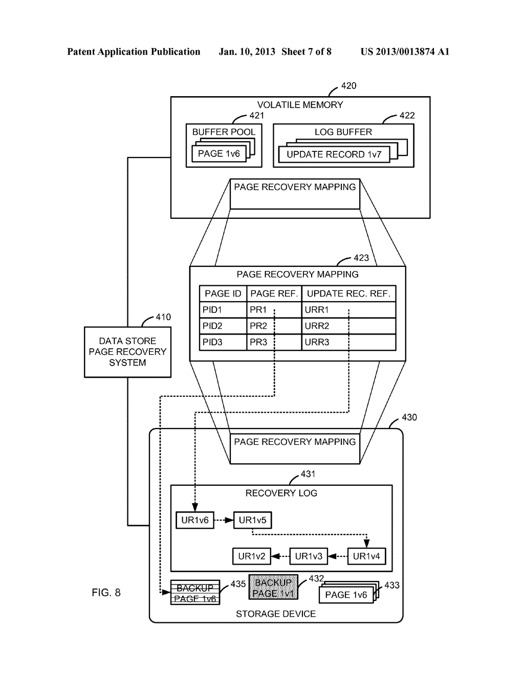 DATA STORE PAGE RECOVERY - diagram, schematic, and image 08