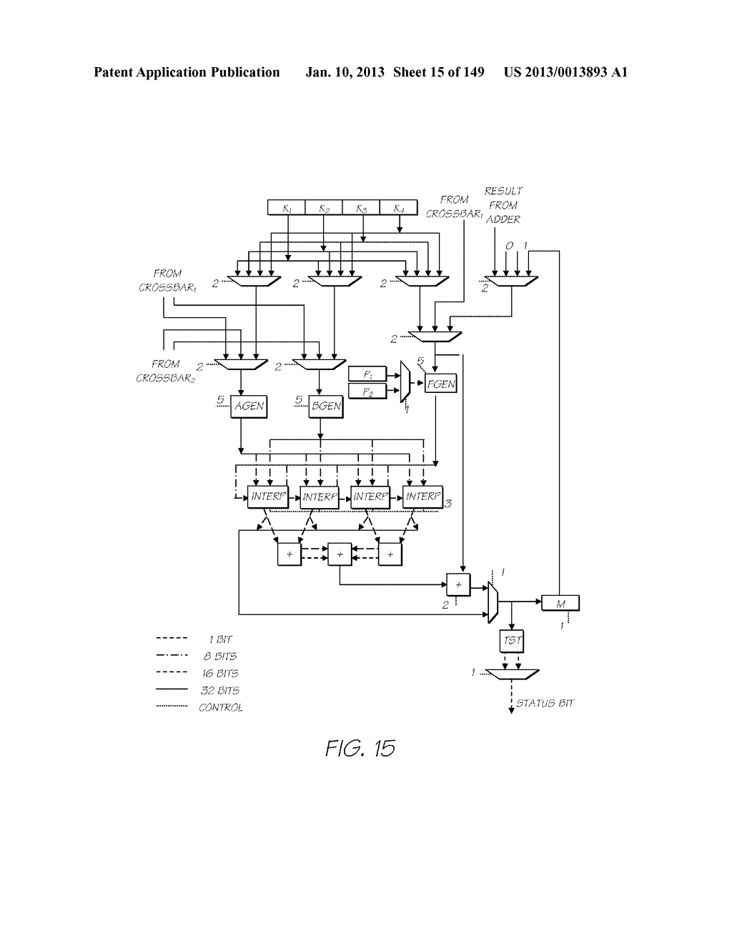 PORTABLE HANDHELD DEVICE WITH MULTI-CORE MICROCODED IMAGE PROCESSOR - diagram, schematic, and image 16