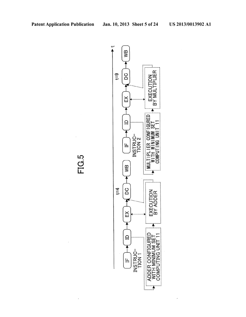 DYNAMICALLY RECONFIGURABLE PROCESSOR AND METHOD OF OPERATING THE SAME - diagram, schematic, and image 06