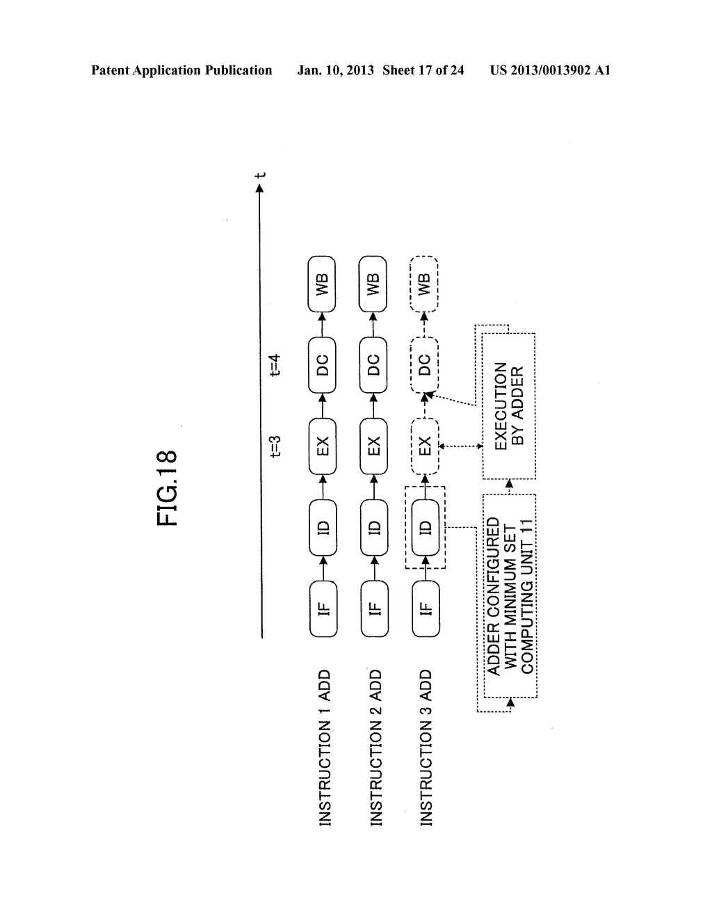 DYNAMICALLY RECONFIGURABLE PROCESSOR AND METHOD OF OPERATING THE SAME - diagram, schematic, and image 18
