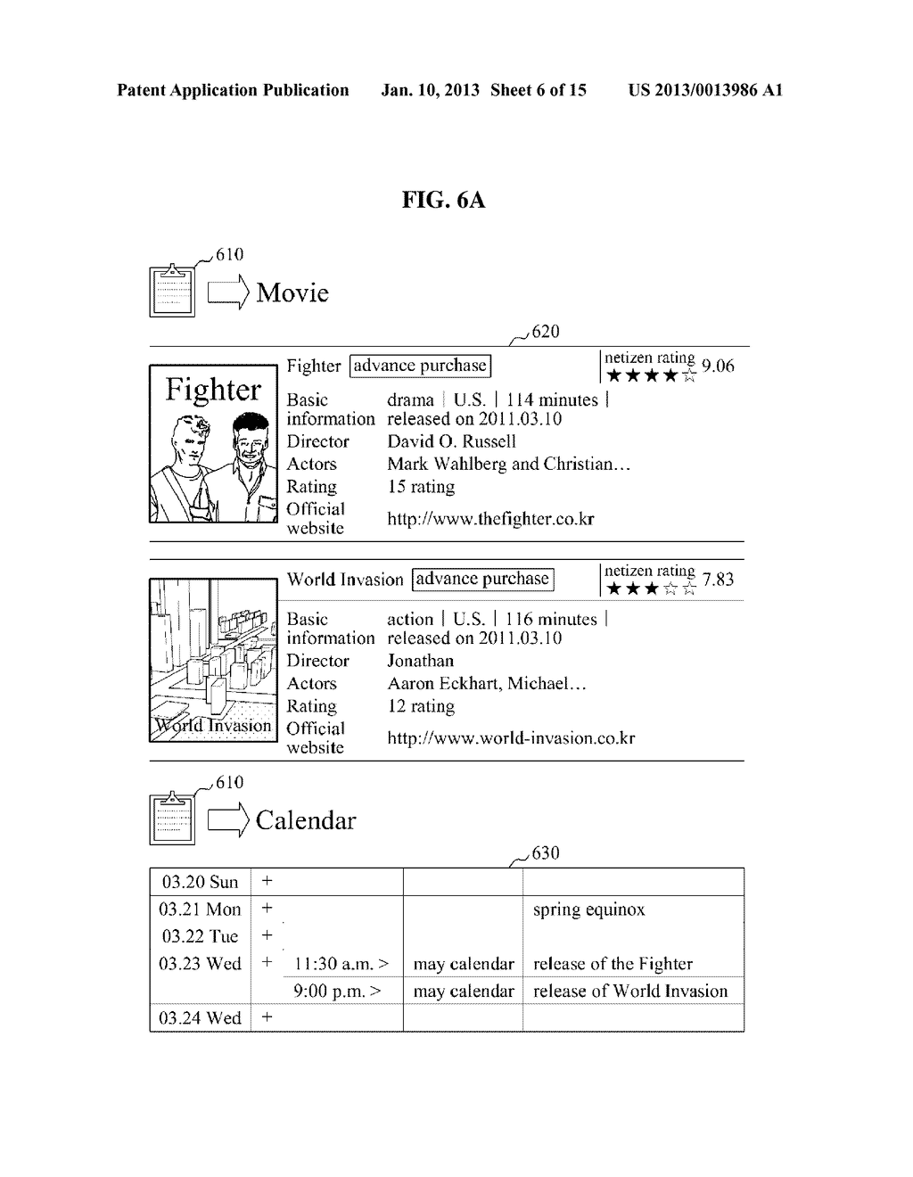 SYSTEM AND METHOD FOR DISPLAYING SERVICES CAPABLE OF PASTING DOCUMENT     STORED ON A CLOUD-BASED CROSS-CLIPBOARD - diagram, schematic, and image 07