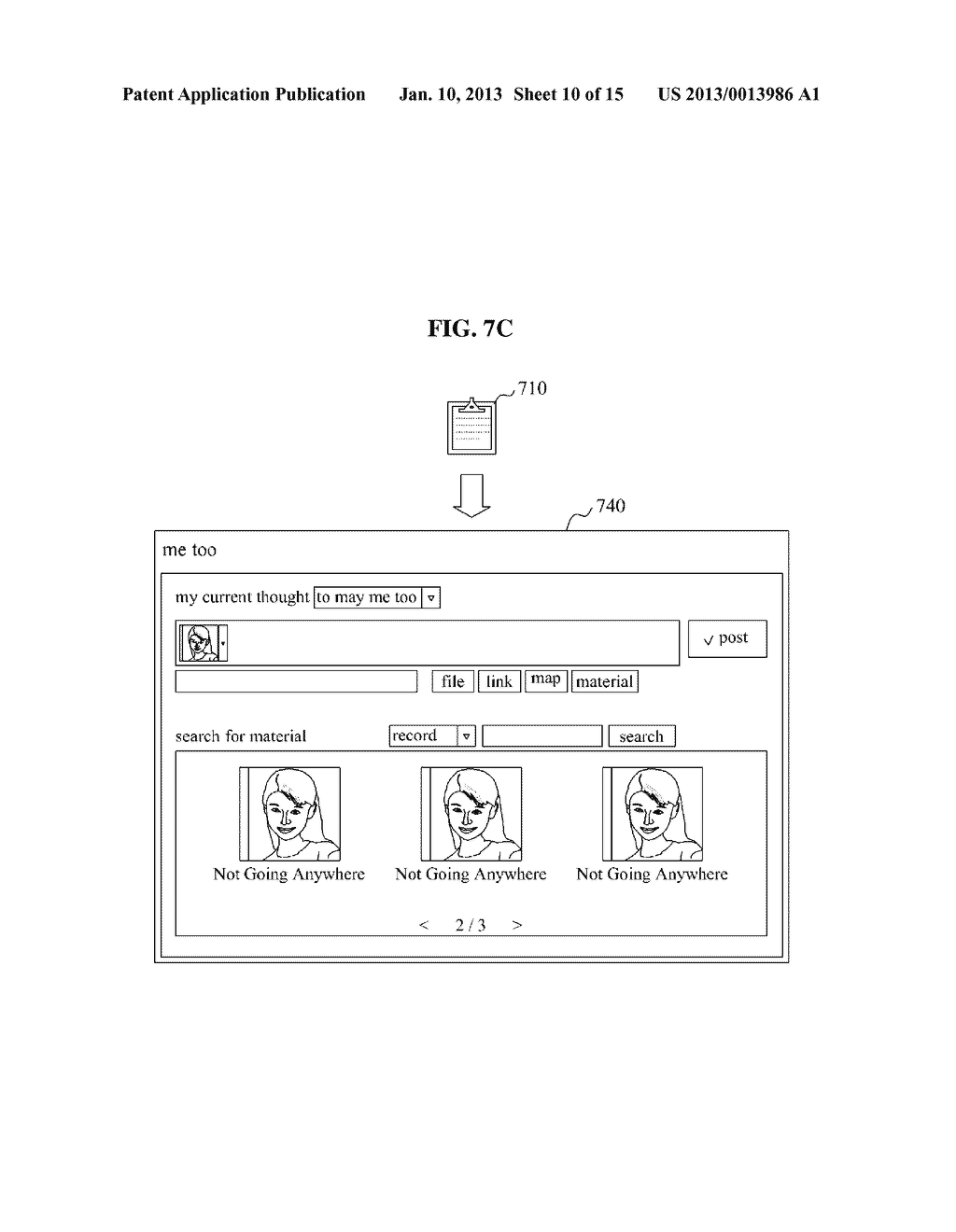 SYSTEM AND METHOD FOR DISPLAYING SERVICES CAPABLE OF PASTING DOCUMENT     STORED ON A CLOUD-BASED CROSS-CLIPBOARD - diagram, schematic, and image 11