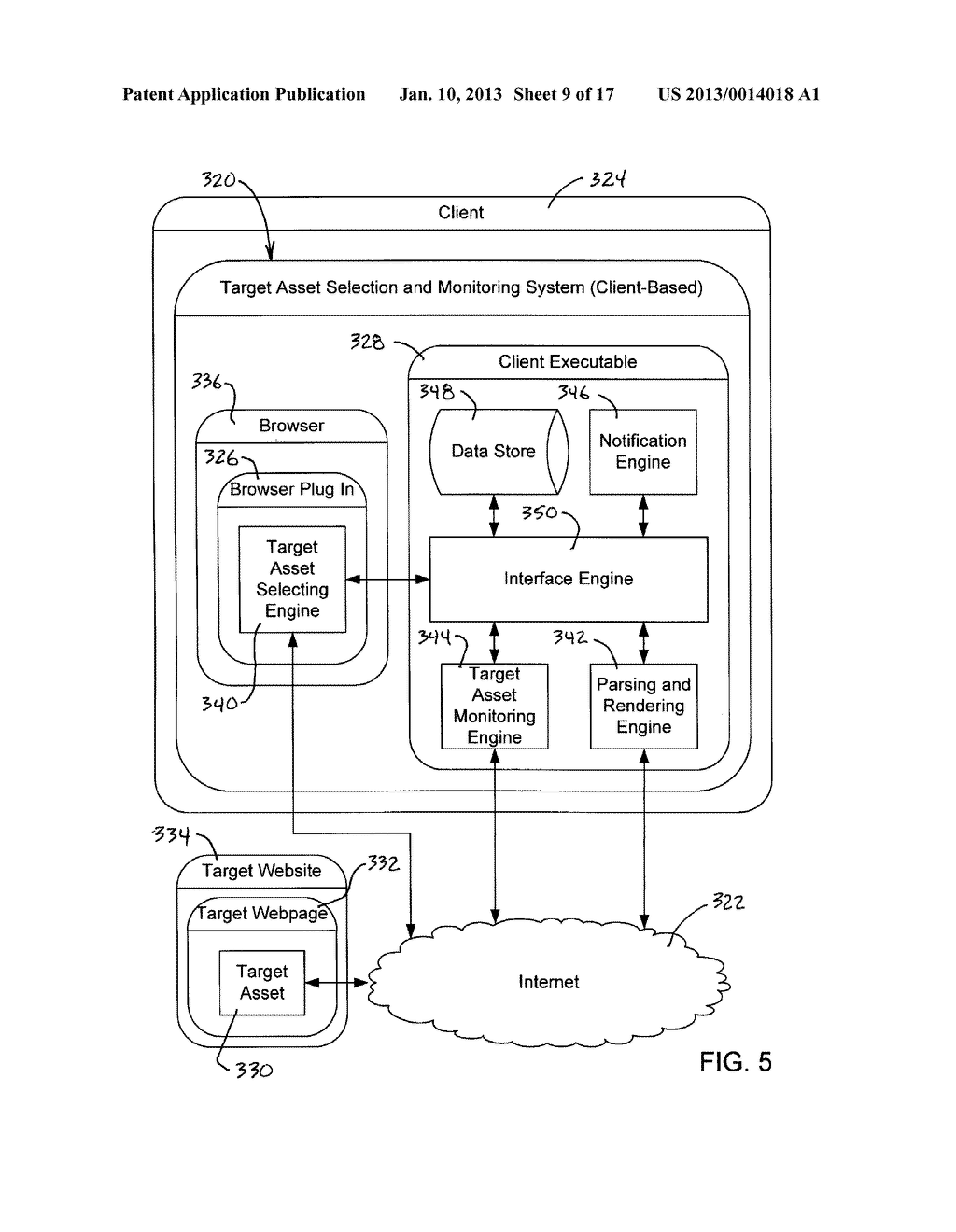 SYSTEM AND METHOD FOR SELECTING, TRACKING, AND/OR INCREASING ACCESSIBILITY     TO TARGET ASSETS ON A COMPUTER NETWORK - diagram, schematic, and image 10
