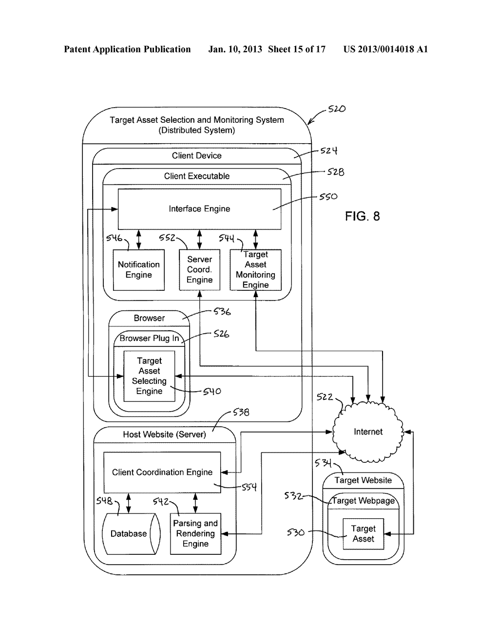 SYSTEM AND METHOD FOR SELECTING, TRACKING, AND/OR INCREASING ACCESSIBILITY     TO TARGET ASSETS ON A COMPUTER NETWORK - diagram, schematic, and image 16