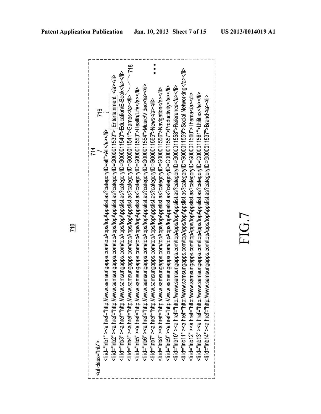 METHOD AND APPARATUS FOR PROVIDING USER INTERFACE FOR INTERNET SERVICE - diagram, schematic, and image 08