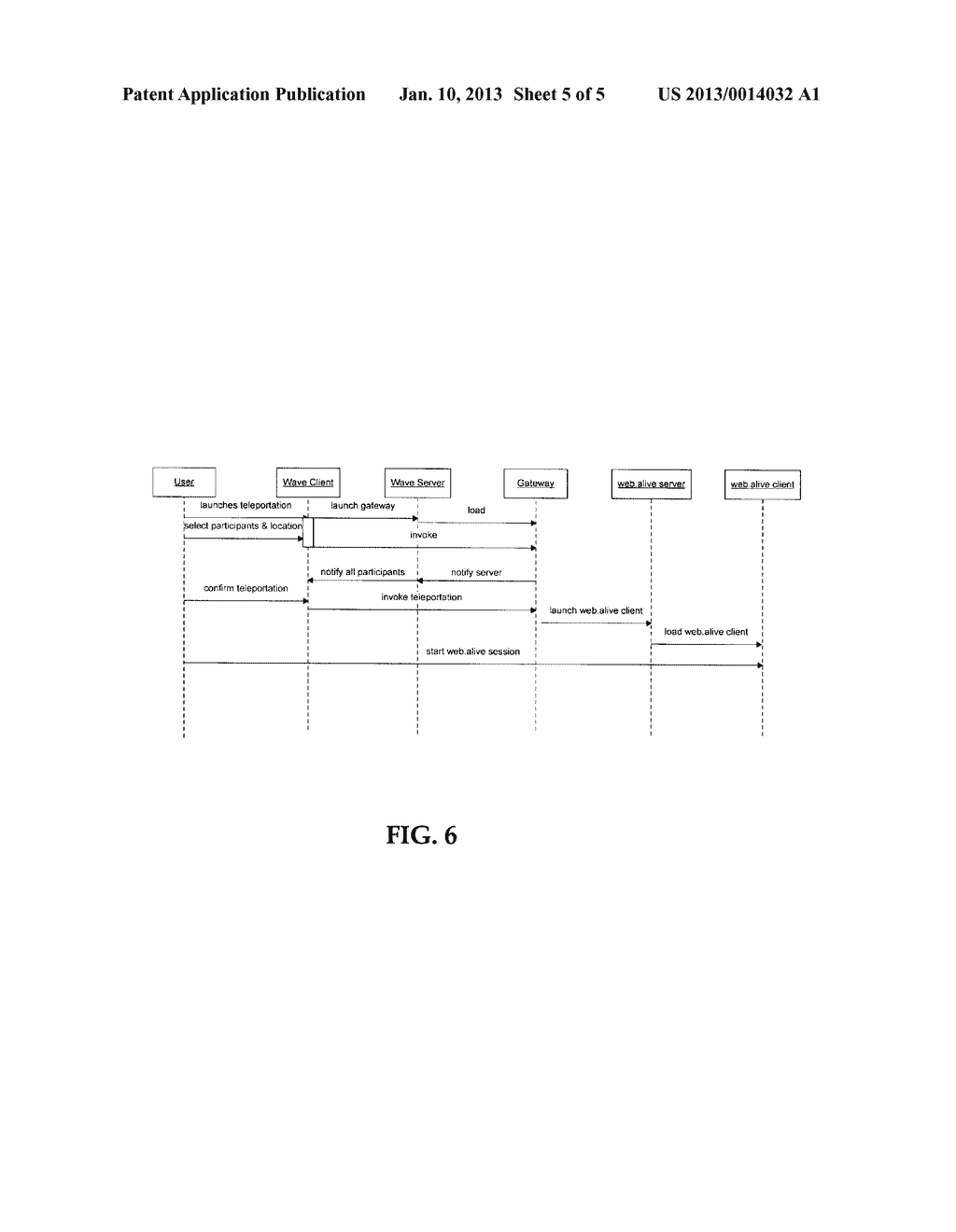 SYSTEM AND METHOD OF ENHANCED COLLABORATION THROUGH TELEPORTATION - diagram, schematic, and image 06