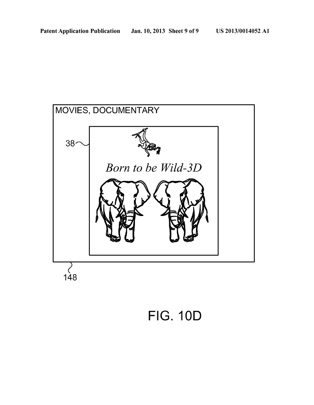 ZOOM-BASED GESTURE USER INTERFACE - diagram, schematic, and image 10