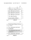 Method and Process for Representing Information on a Display Device of a     Vehicle diagram and image