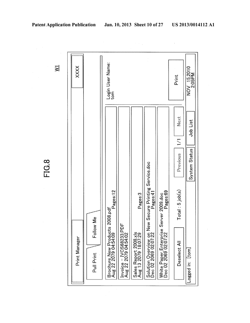 INFORMATION PROCESSING APPARATUS AND DATA MANAGEMENT SYSTEM - diagram, schematic, and image 11