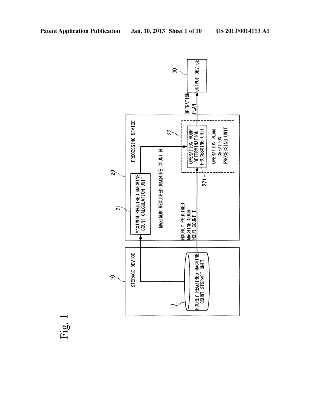 MACHINE OPERATION PLAN CREATION DEVICE, MACHINE OPERATION PLAN CREATION     METHOD AND MACHINE OPERATION PLAN CREATION PROGRAM - diagram, schematic, and image 02