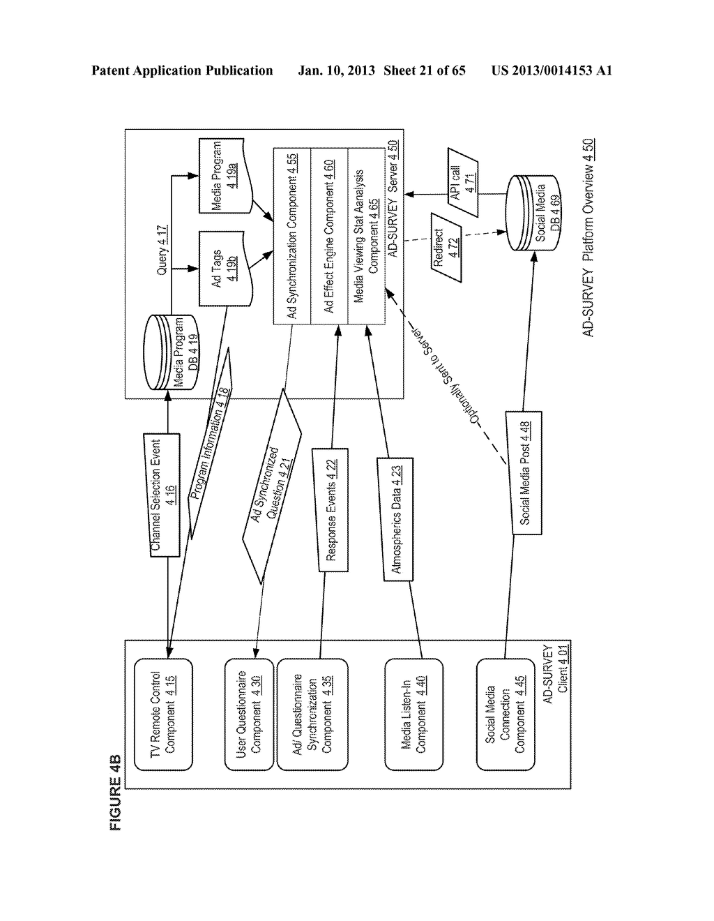 MEDIA CONTENT BASED ADVERTISING SURVEY PLATFORM APPARATUSES AND SYSTEMS - diagram, schematic, and image 22