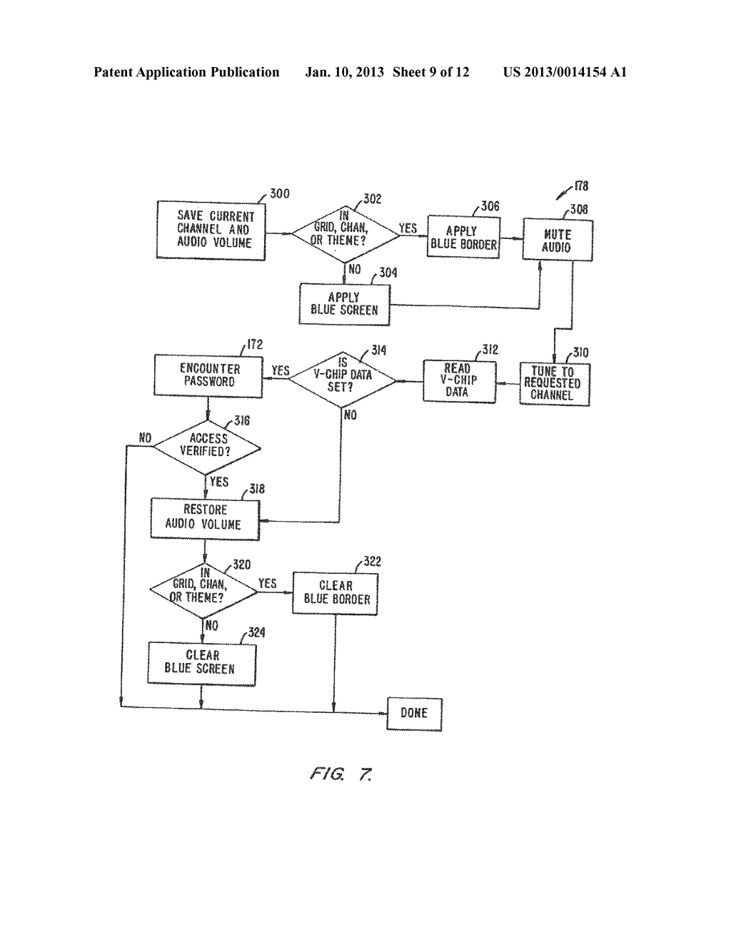 TELEVISION SCHEDULE SYSTEM WITH ACCESS CONTROL - diagram, schematic, and image 10