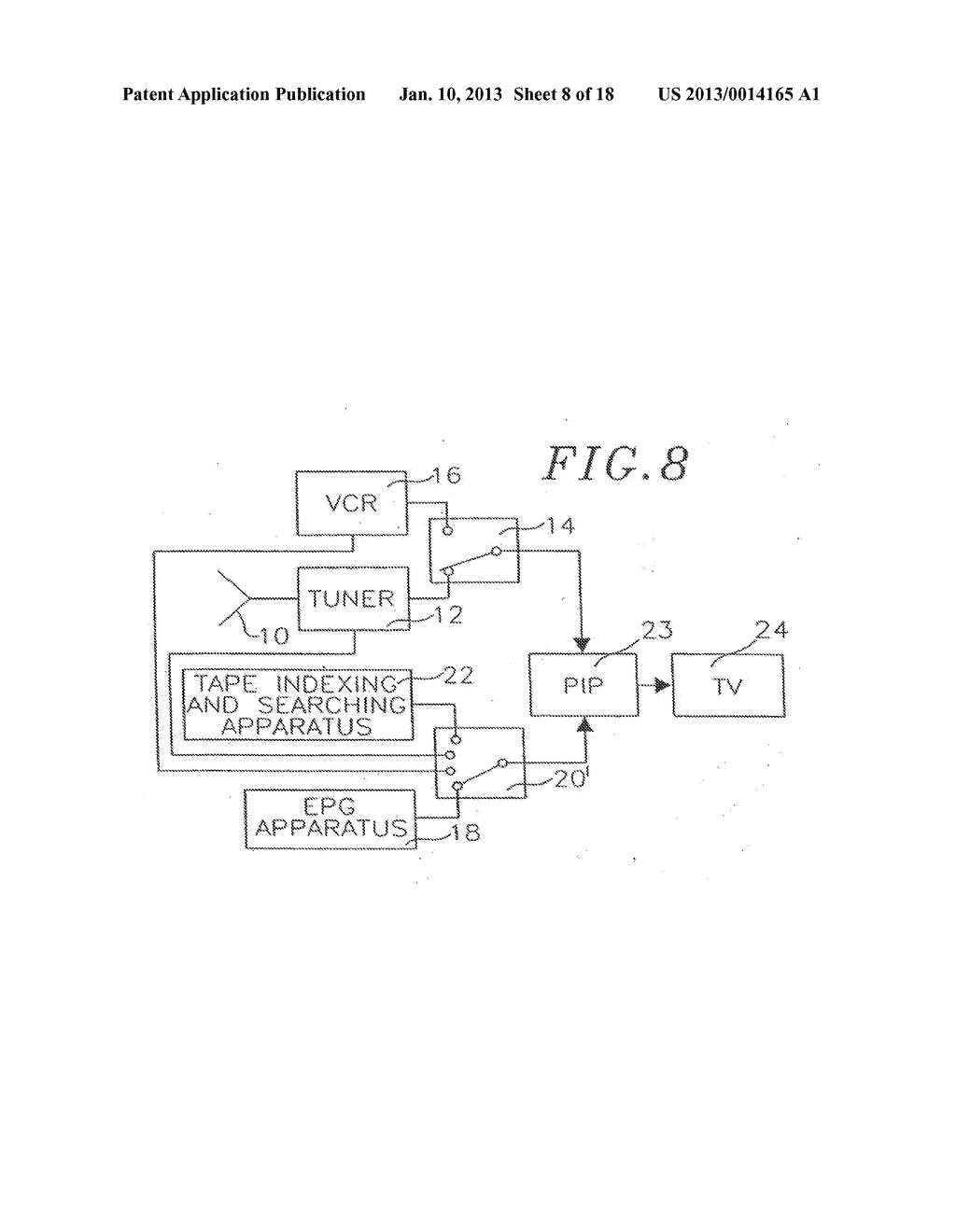 COMBINATION OF RECORDED PROGRAM INDEX AND EPG - diagram, schematic, and image 09