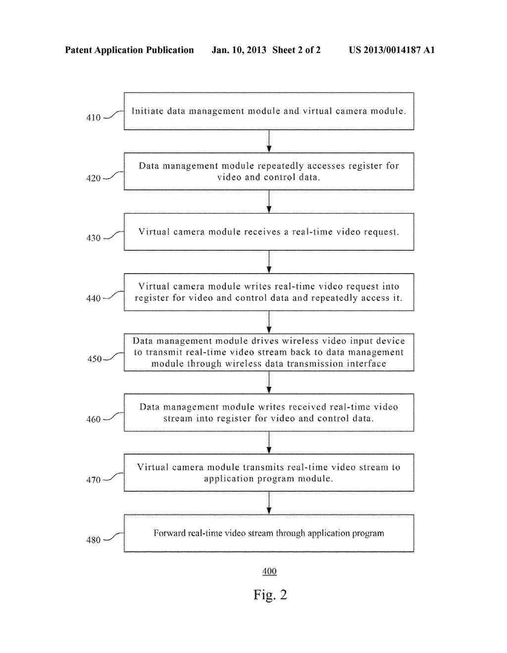 REAL-TIME VIDEO TRANSMISSION SYSTEM AND METHOD - diagram, schematic, and image 03