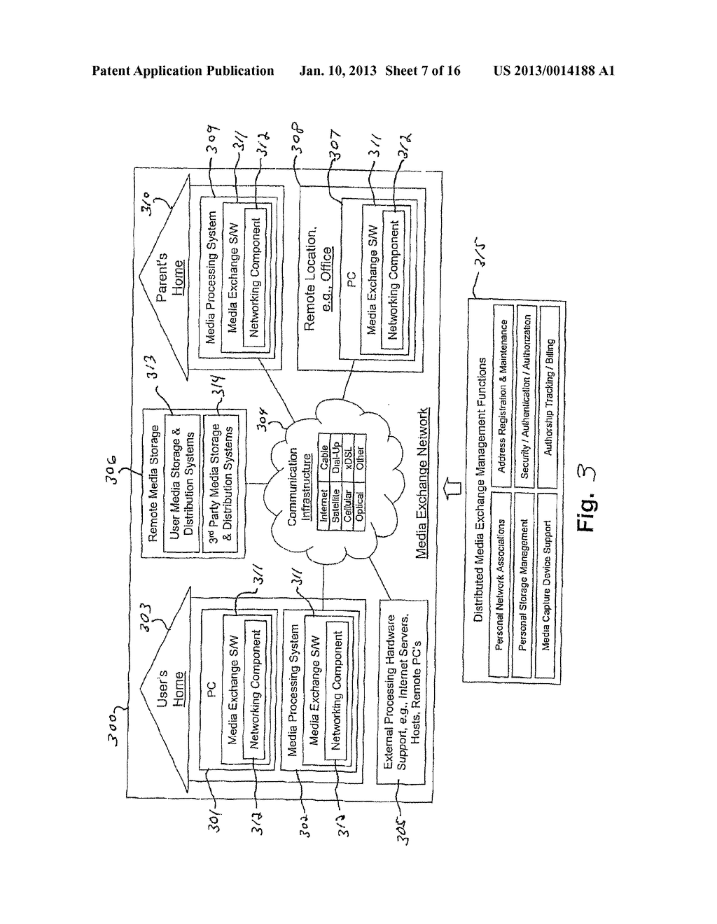 PERSONAL ACCESS AND CONTROL OF MEDIA PERIPHERALS ON A MEDIA EXCHANGE     NETWORK - diagram, schematic, and image 08