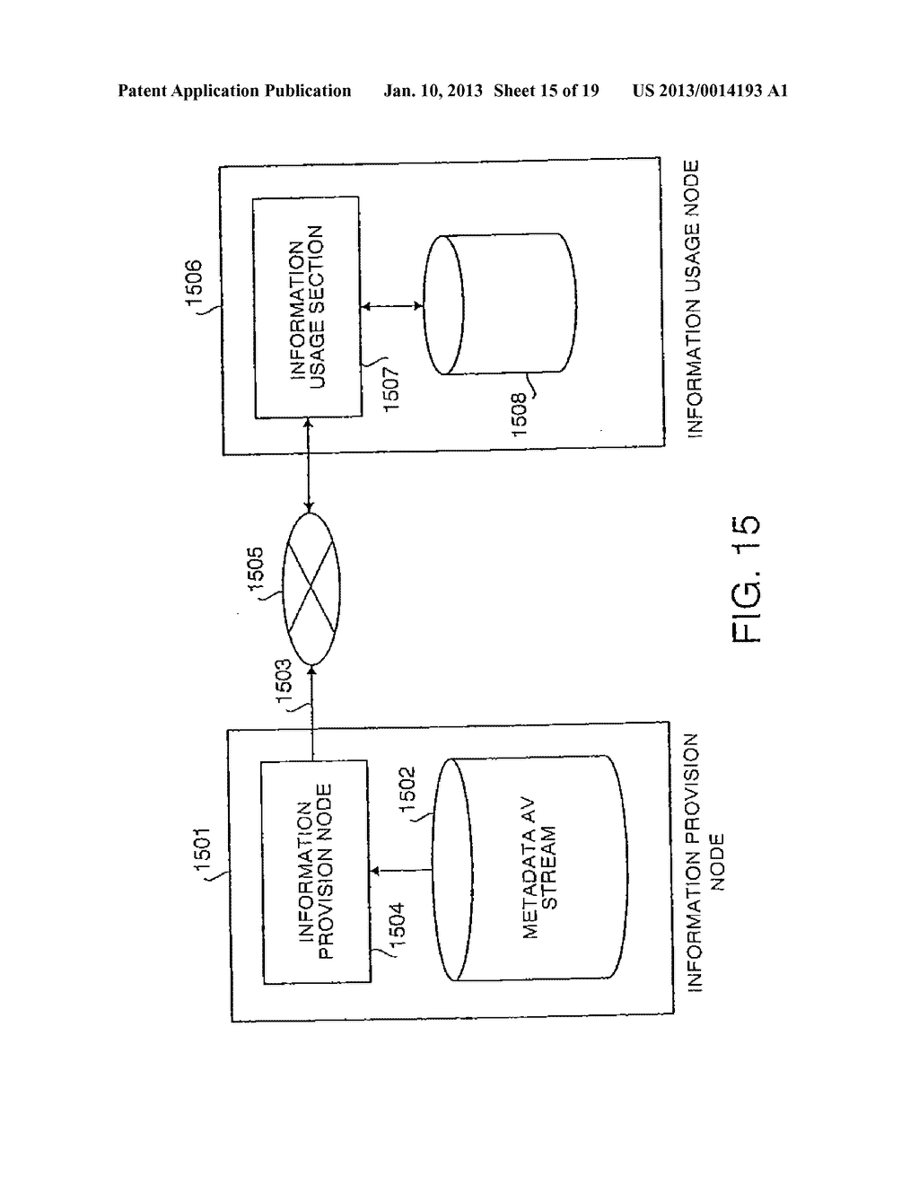 INFORMATION PROVISIONING APPARATUS AND INFORMATION PROVISIONING METHOD - diagram, schematic, and image 16