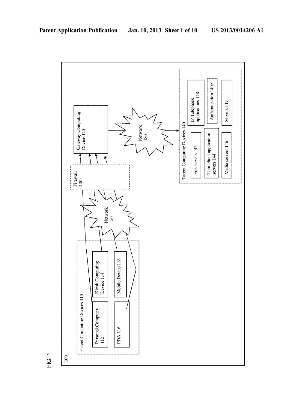 METHOD AND SYSTEMS FOR SECURING REMOTE ACCESS TO PRIVATE NETWORKS - diagram, schematic, and image 02