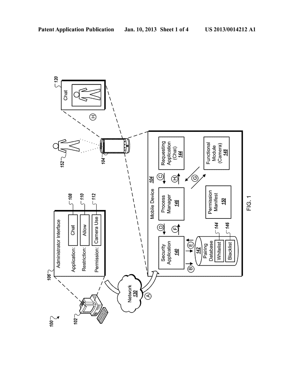 PERMISSION-BASED ADMINISTRATIVE CONTROLS - diagram, schematic, and image 02