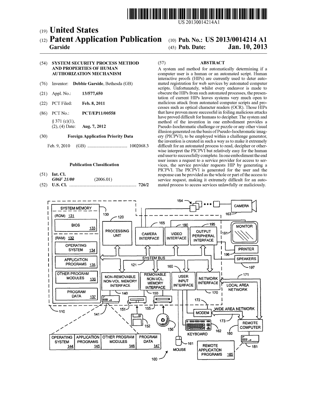 System Security Process Method and Properties of Human Authorization     Mechanism - diagram, schematic, and image 01