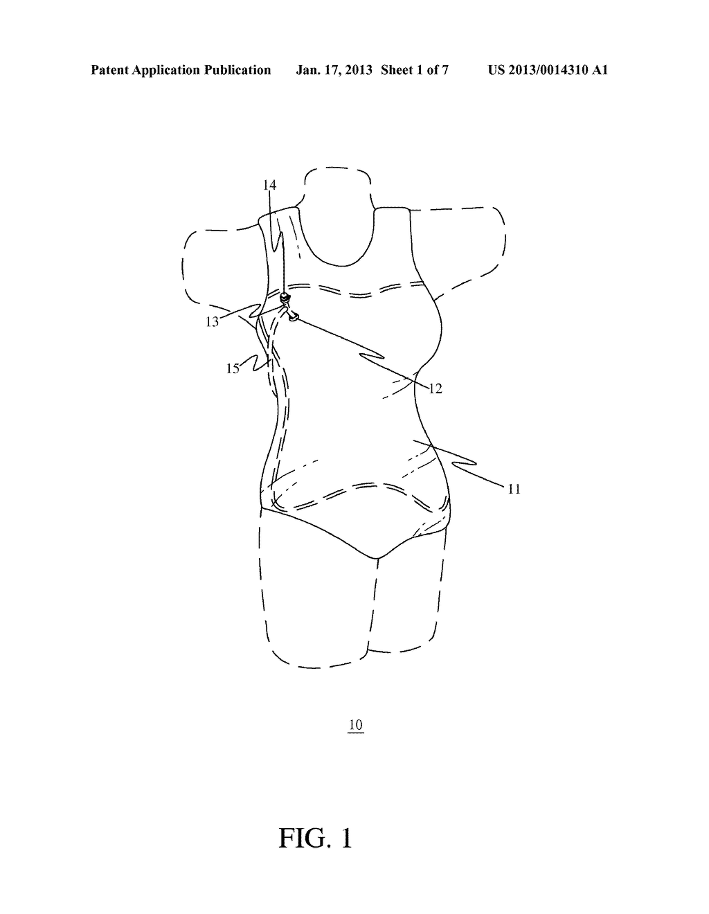 SWIMSUIT WITH LIFESAVING DEVICEAANM TANG; Tai ShunAACI Keelung CityAACO TWAAGP TANG; Tai Shun Keelung City TW - diagram, schematic, and image 02