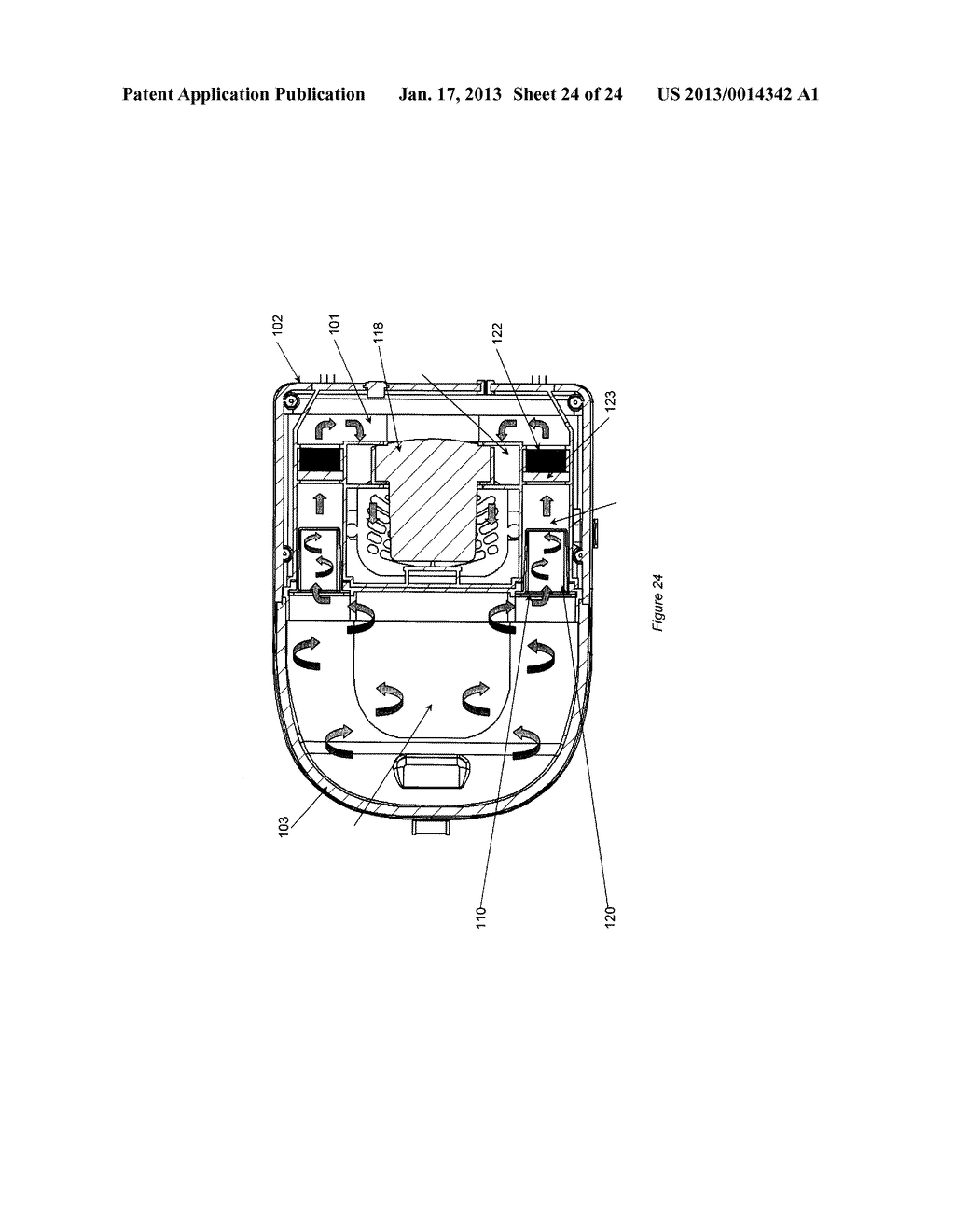 HOVERING VACUUM CLEANERS AND COMPONENTS THEREOFAANM Greer; JeremyAACI TorontoAACO CAAAGP Greer; Jeremy Toronto CA - diagram, schematic, and image 25