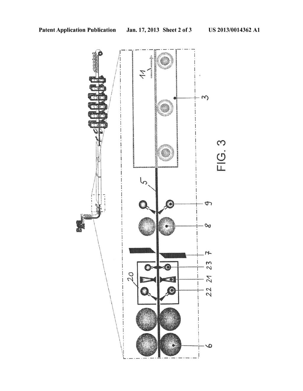 METHOD AND DEVICE FOR IN-LINE SURFACE TREATMENT OF SLABSAANM Bilgen; ChristianAACI DusseldorfAACO DEAAGP Bilgen; Christian Dusseldorf DEAANM Bocher; TilmannAACI DusseldorfAACO DEAAGP Bocher; Tilmann Dusseldorf DEAANM Neumann; LucAACI DusseldorfAACO DEAAGP Neumann; Luc Dusseldorf DEAANM Gathmann; MarcelAACI DusseldorfAACO DEAAGP Gathmann; Marcel Dusseldorf DEAANM Klinkenberg; ChristianAACI HerdeckeAACO DEAAGP Klinkenberg; Christian Herdecke DE - diagram, schematic, and image 03