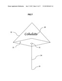 BUOYANT FIXED ENVELOPES ADVERTISING DEVICE HEATED BY SOLAR AND/OR     ELECTRICAL POWER diagram and image