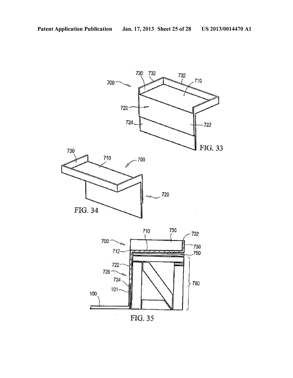 METHODS OF MANUFACTURING AND INSTALLATION OF PREFABRICATED SHOWER BENCHES     AND ASSOCIATED SHOWER BENCHES - diagram, schematic, and image 26