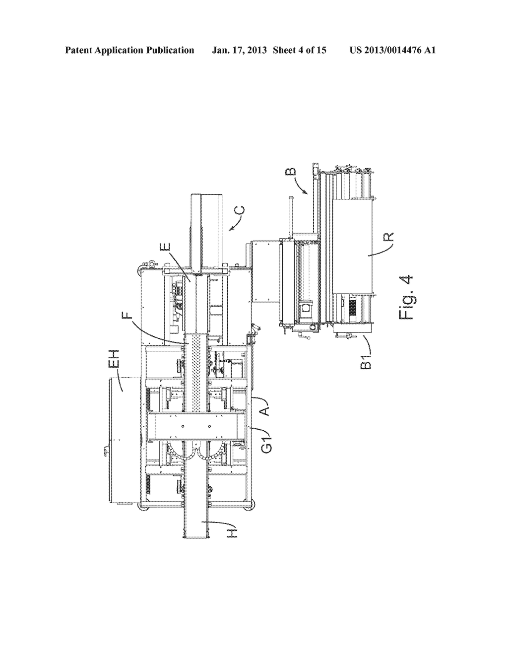 HIGH SPEED VERTICAL FILM WRAPPING AND SEALING MACHINE - diagram, schematic, and image 05