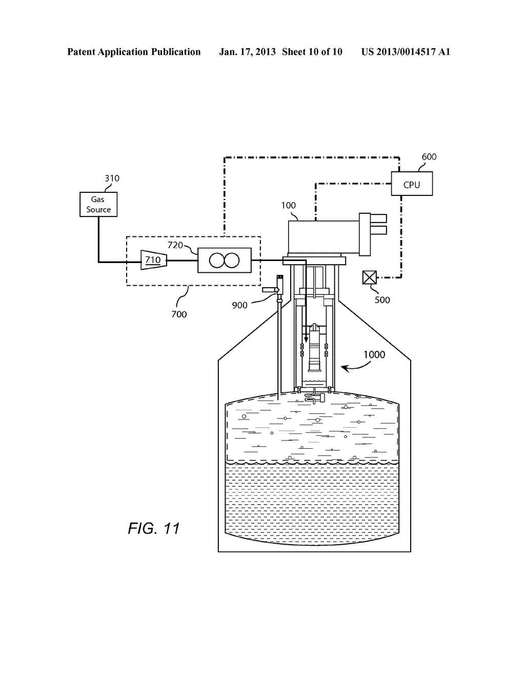 LIQUEFIER WITH PRESSURE-CONTROLLED LIQUEFACTION CHAMBER - diagram, schematic, and image 11