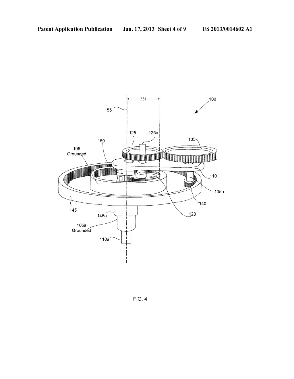 METHOD AND APPARATUS TO CONVERT LINEAR AND ROTARY MOTION TO ROTATIONAL     TORQUE - diagram, schematic, and image 05
