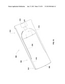 NARROWING HIGH STRENGTH POLYMER-BASED CARTRIDGE CASING FOR BLANK AND     SUBSONIC AMMUNITION diagram and image